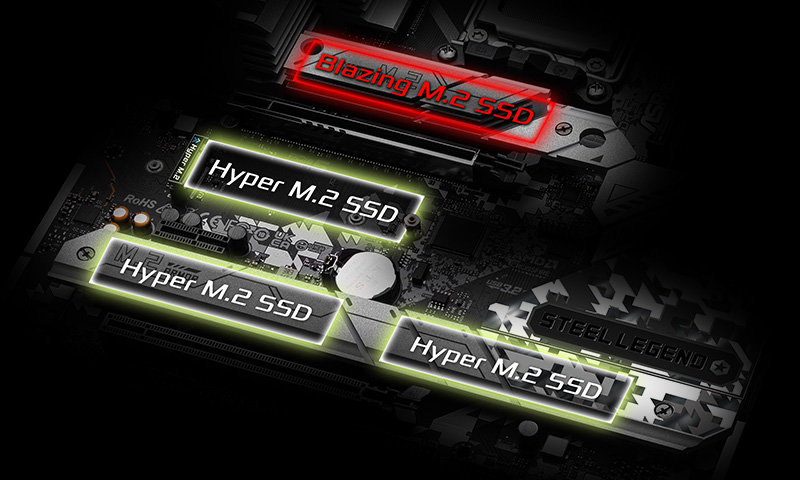 PCIe Gen5 Blazing M.2